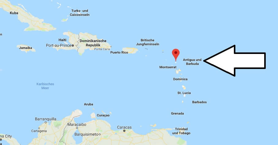 Wo liegt Antigua und Barbuda? Wo ist Antigua und Barbuda? in welchem Land? Welcher Kontinent ist Antigua und Barbuda?
