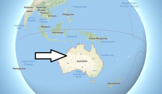 Wo liegt Australien? Wo ist Australien? in welchem Land? Welcher Kontinent ist Australien?