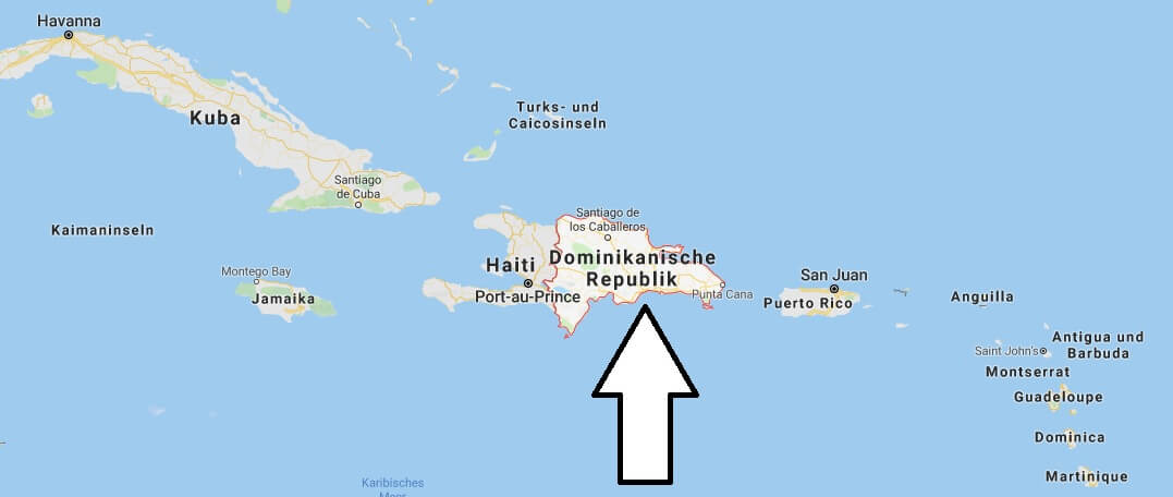 Wo liegt Dominikanische Republik? Wo ist Dominikanische Republik? in welchem Land? Welcher Kontinent ist Dominikanische Republik?