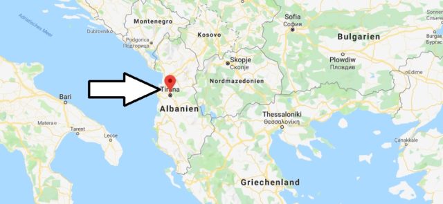 Was ist die Hauptstadt von Albanien