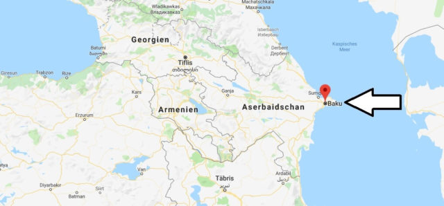 Was ist die Hauptstadt von Aserbaidschan