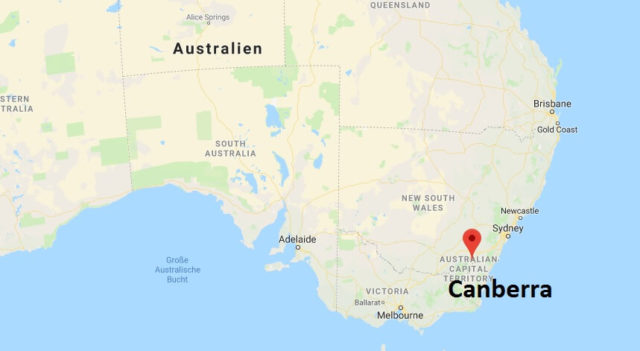 Was ist die Hauptstadt von Australien