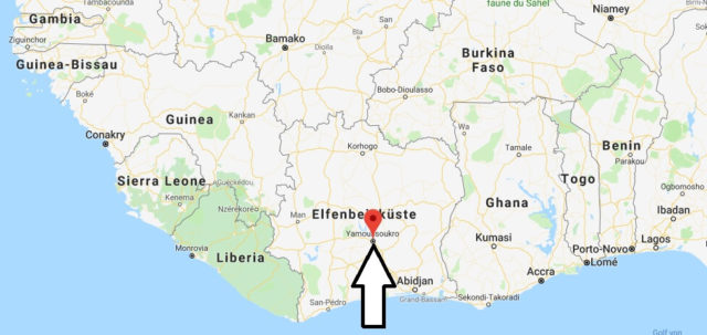 Was ist die Hauptstadt von Elfenbeinküste