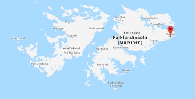 Was ist die Hauptstadt von Falklandinseln