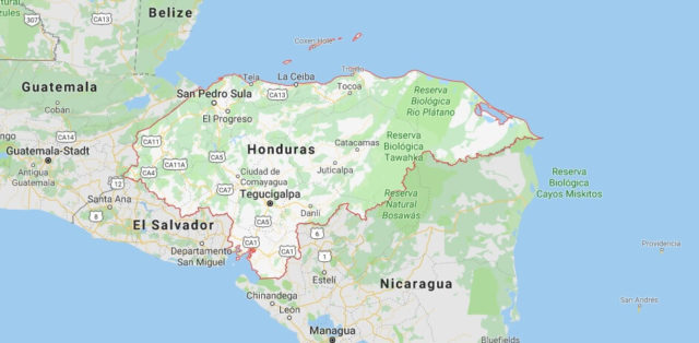 Was ist die Hauptstadt von Honduras