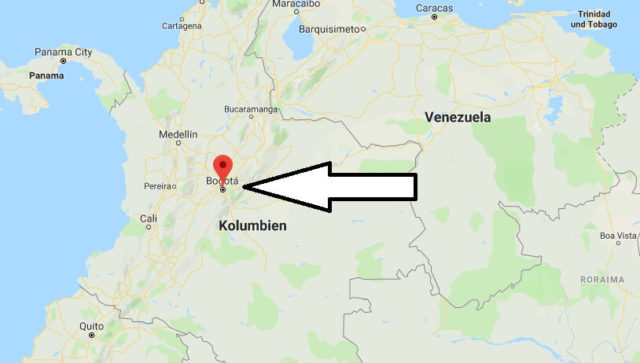 Was ist die Hauptstadt von Kolumbien