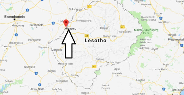 Was ist die Hauptstadt von Lesotho