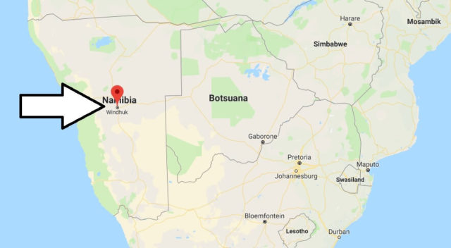 Was ist die Hauptstadt von Namibia