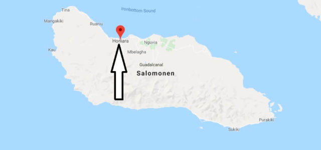 Was ist die Hauptstadt von Salomonen