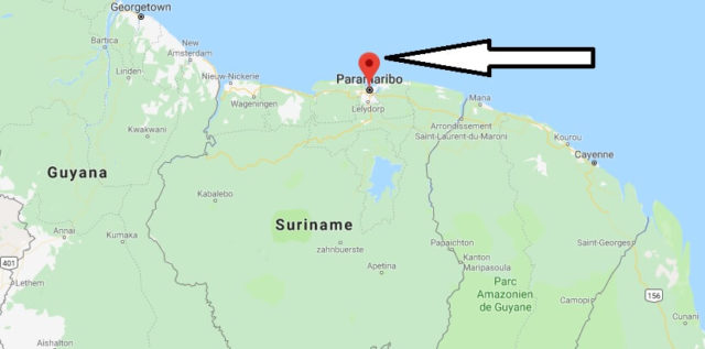 Was ist die Hauptstadt von Suriname