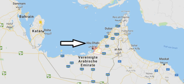 Was ist die Hauptstadt von Vereinigte Arabische Emirate