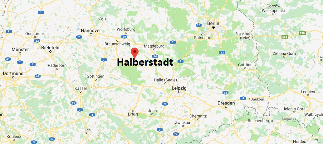 Wo Liegt Halberstadt? Wo ist Halberstadt?