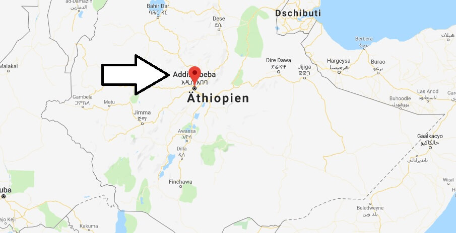 Wo liegt Addis Abeba? Wo ist Addis Abeba? in welchem land liegt Addis Abeba