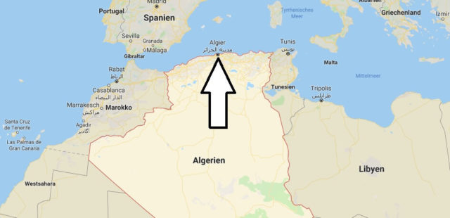 Wo liegt Algerien? Wo ist Algerien? in welchem land liegt Algerien