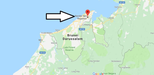 Wo liegt Bandar Seri Begawan? Wo ist Bandar Seri Begawan? in welchem land liegt Bandar Seri Begawan