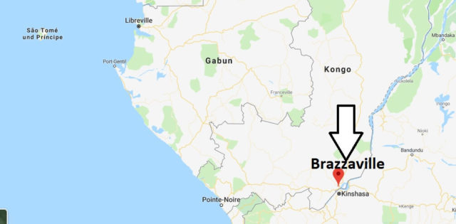 Wo liegt Brazzaville? Wo ist Brazzaville? in welchem land liegt Brazzaville