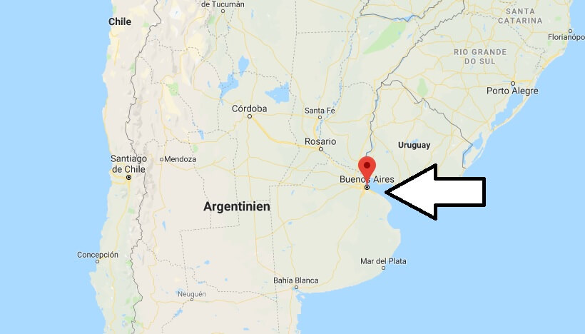Wo liegt Buenos Aires? Wo ist Buenos Aires? in welchem land liegt Buenos Aires