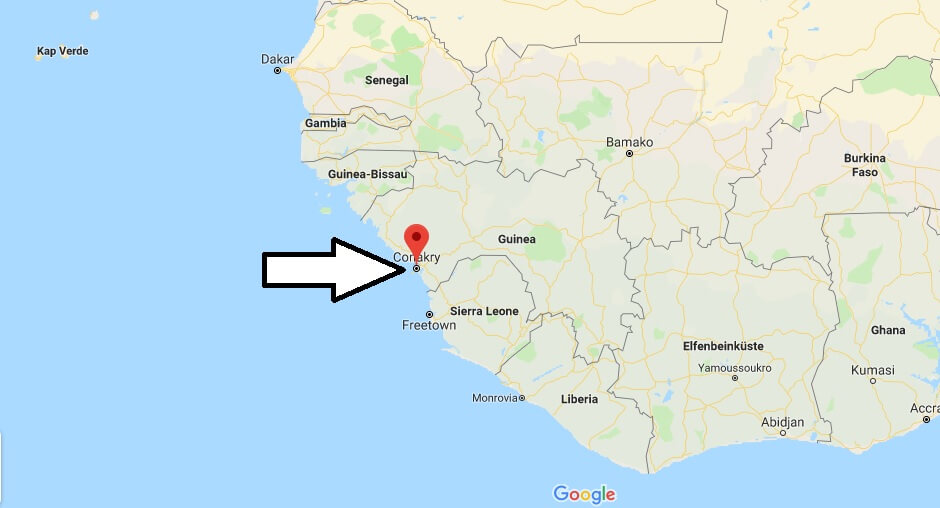 Wo liegt Conakry? Wo ist Conakry? in welchem land liegt Conakry