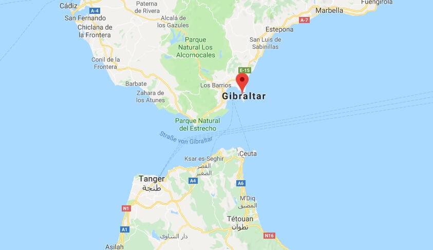 Wo liegt Gibraltar Wo ist Gibraltar in welchem land liegt Gibraltar
