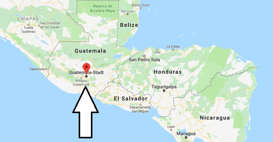 Wo liegt Guatemala-Stadt? Wo ist Guatemala-Stadt? in welchem land liegt Guatemala-Stadt