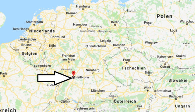 Wo liegt Heilbronn? Wo ist Heilbronn