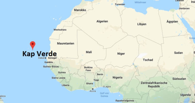 Wo liegt Kap Verde? Wo ist Kap Verde? in welchem Land? Welcher Kontinent ist Kap Verde?