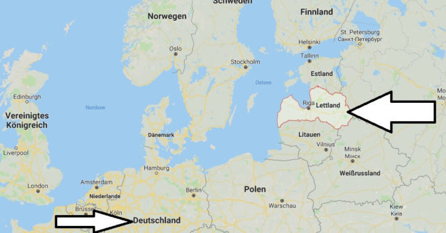 Wo liegt Lettland? Wo ist Lettland? in welchem Land? Welcher Kontinent ist Lettland?