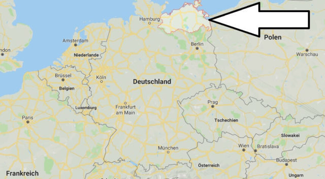 Wo liegt Mecklenburg-Vorpommern? Wo ist Mecklenburg-Vorpommern