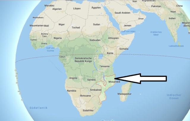 Wo liegt Mosambik? Wo ist Mosambik? in welchem Land? Welcher Kontinent ist Mosambik?