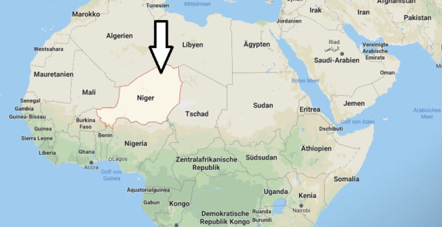 Wo liegt Niger? Wo ist Niger? in welchem Land? Welcher Kontinent ist Niger?