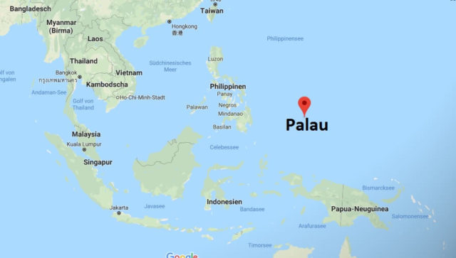 Wo liegt Palau? Wo ist Palau? in welchem Land? Welcher Kontinent ist Palau?