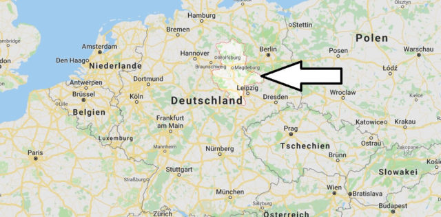 Wo liegt Sachsen-Anhalt? Wo ist Sachsen-Anhalt
