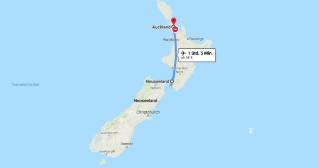 Wo liegt Auckland in Neuseeland - Wo ist Auckland