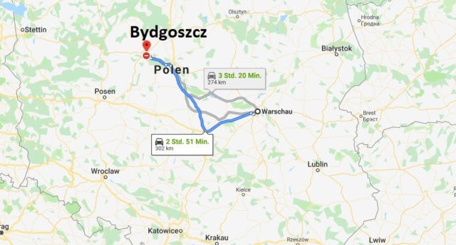 Wo liegt Bydgoszcz? Wo ist Bydgoszcz? in welchem land liegt Bydgoszcz