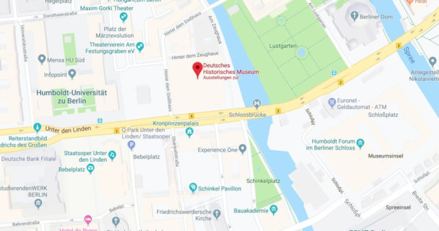 Wo liegt das Deutsches Historisches Museum? Wo ist das Deutsches Historisches Museum