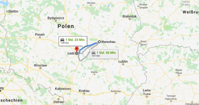Wo liegt Łódź? Wo ist Łódź? in welchem land liegt Łódź