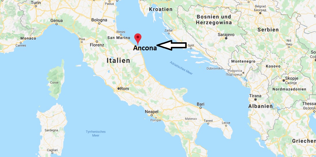Wo liegt Ancona? Wo ist Ancona? in welchem land liegt Ancona