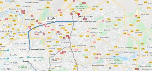 Wo liegt Aulnay-Sous-Bois? Wo ist Aulnay-Sous-Bois? in welchem land liegt Aulnay-Sous-Bois
