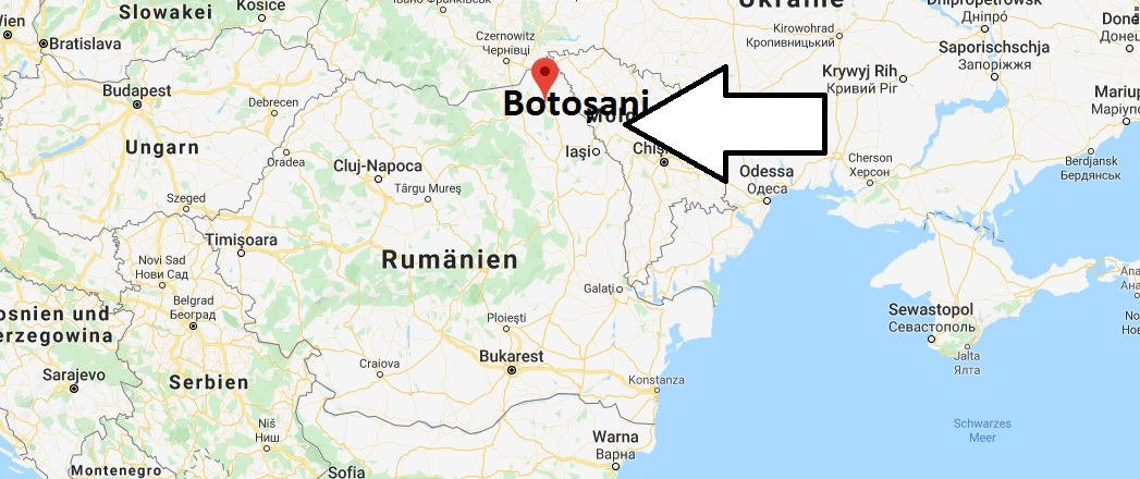 Wo liegt Botoșani? Wo ist Botoșani? in welchem land liegt Botoșani