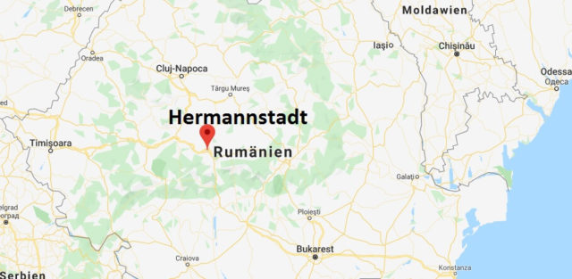 Wo liegt Hermannstadt? Wo ist Hermannstadt? in welchem land liegt Hermannstadt