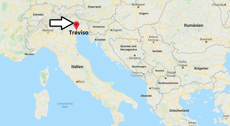 Wo liegt Treviso? Wo ist Treviso? in welchem land liegt Treviso