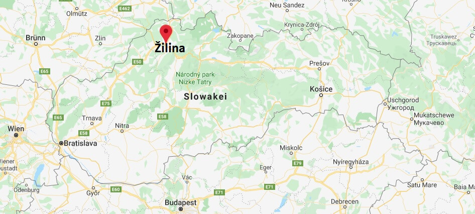 Wo liegt Žilina? Wo ist Žilina? in welchem land liegt Žilina