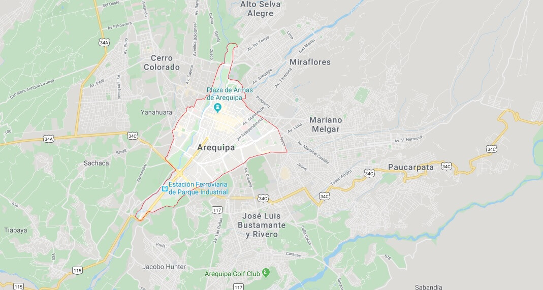 Wo liegt Arequipa? Wo ist Arequipa? in welchem land liegt Arequipa