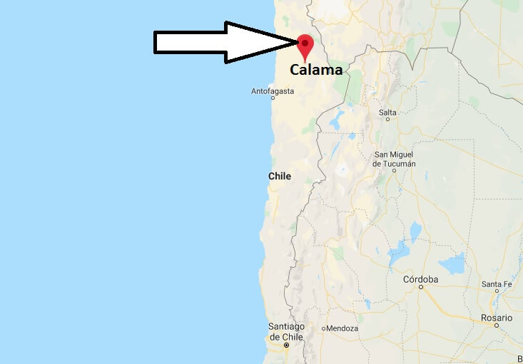 Wo liegt Calama? Wo ist Calama? in welchem land liegt Calama