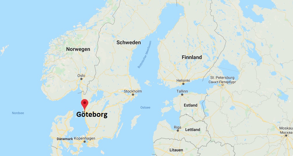 Wo liegt Göteborg? Wo ist Göteborg? in welchem land liegt Göteborg