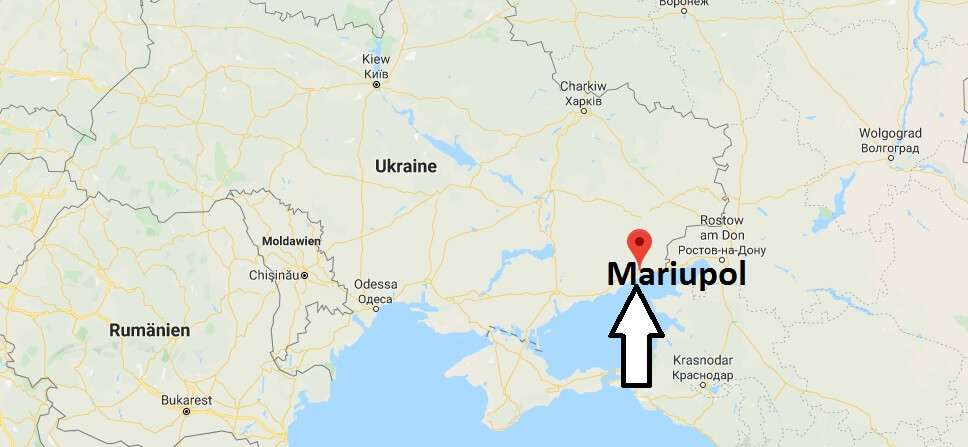 Wo liegt Mariupol? Wo ist Mariupol? in welchem land liegt Mariupol