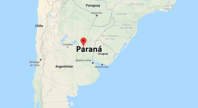 Wo liegt Paraná? Wo ist Paraná? in welchem land liegt Paraná