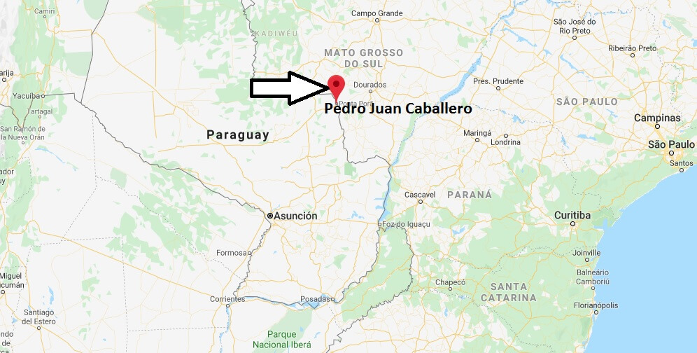 Wo liegt Pedro Juan Caballero? Wo ist Pedro Juan Caballero? in welchem land liegt Pedro Juan Caballero