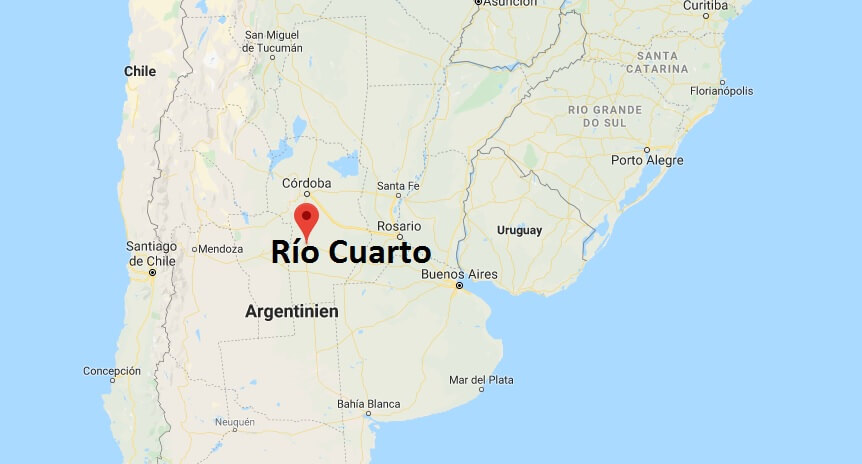 Wo liegt Río Cuarto? Wo ist Río Cuarto? in welchem land liegt Río Cuarto