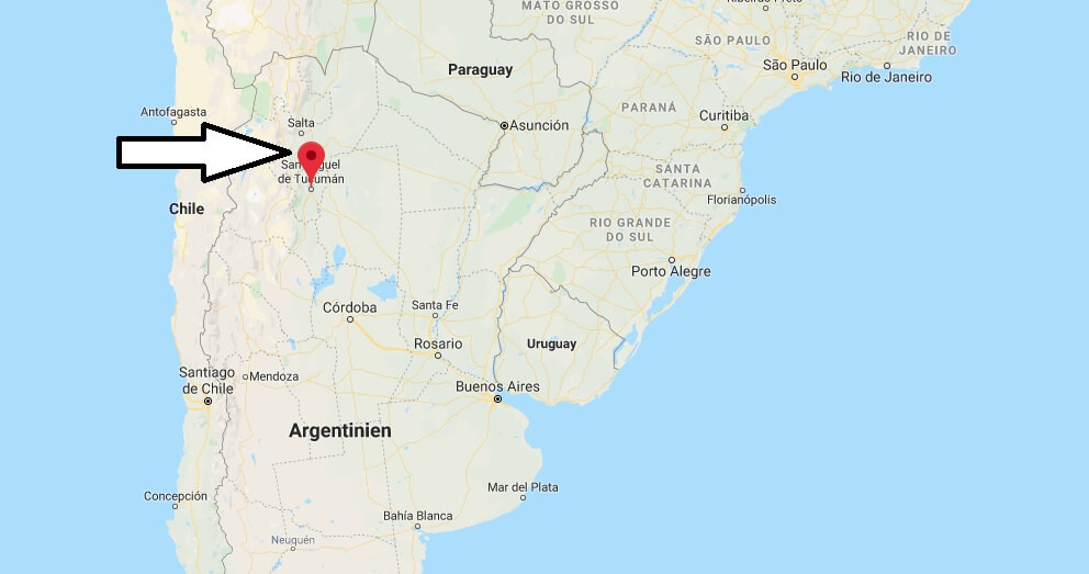 Wo liegt San Miguel de Tucumán? Wo ist San Miguel de Tucumán? in welchem land liegt San Miguel de Tucumán